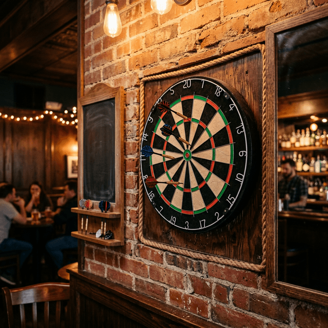 Dart boards in our sports bar